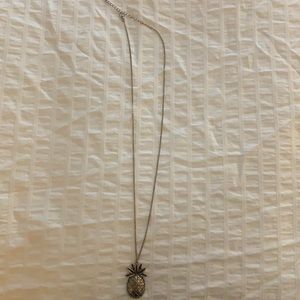 Gold pineapple necklace